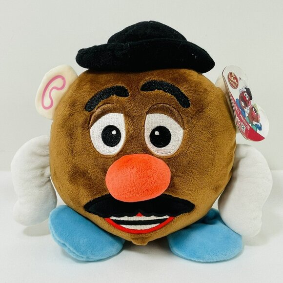 Potato Head Plush Toy Story Mustache Man Chubby Pudgy Funny Happy Smiling Face - Picture 1 of 12